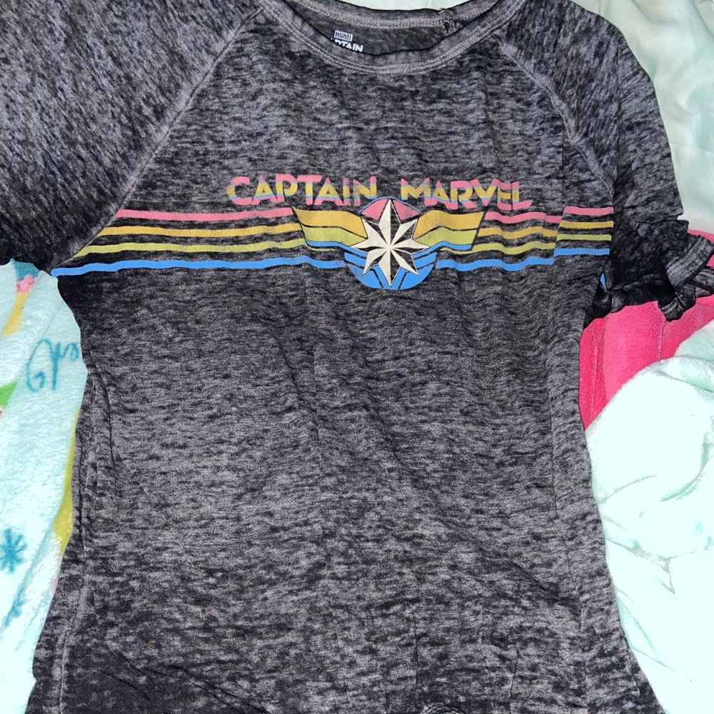 Captain marvel crop top